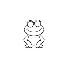 funny cartoon frog