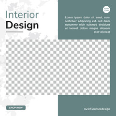 Vector Social Media Post Design Template