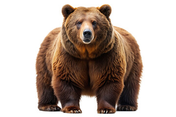 Fototapeta premium brown-bear isolated on white bckground