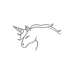 horse head vector illustration
