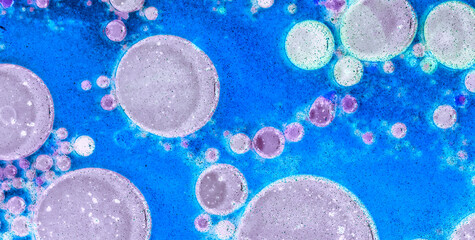 An Abstract Pattern of Water and Grunge Texture