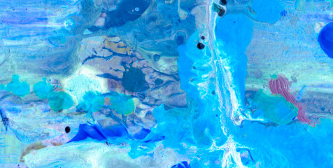 Naklejka premium Abstract Art Design Blending Texture, Light, and Water