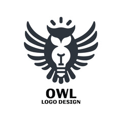 Owl Vector Logo Design