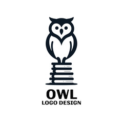Owl Vector Logo Design