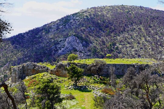The historic fortress of Fyli, on mount Parnitha, near Athens, where the democratic Athenians gathered to overthrow the 30 tyrants in 403 BCE