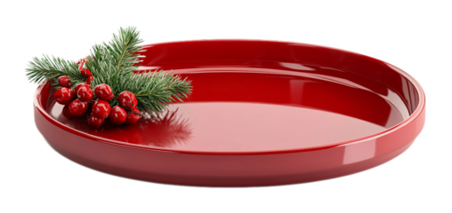 Christmas Snow Globe Music Box for Holiday Display - Isolated on White Background