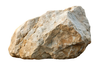 Obraz premium large-rock-stone- isolated on white background png