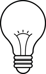 light bulb vector illustration