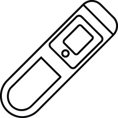  digital voice recorder line art