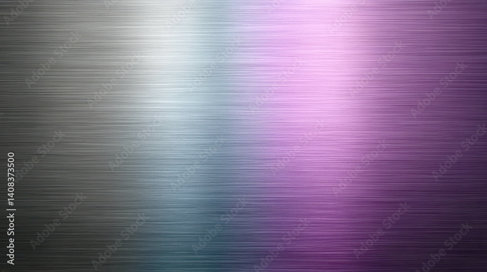 Poster A smooth mix of chrome with reflective mauve and magenta creates a striking texture