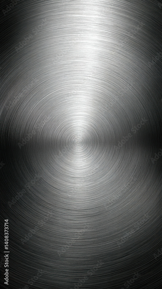 Poster stunning view of polished chrome metal creating a seamless and reflective background