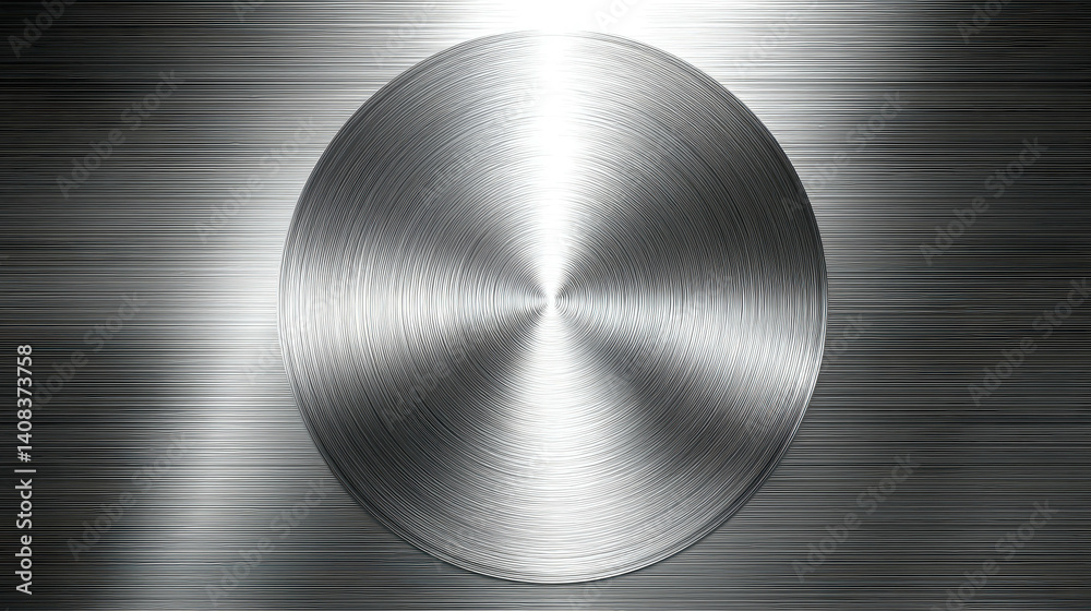 Poster captivating reflections shimmer across a sleek chrome backdrop