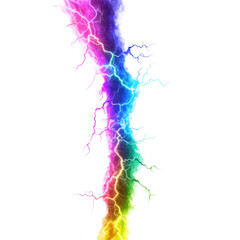 Plasma Electric Zap on transparent background