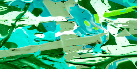 A Painting of Water, Texture, and Grunge Art Patterns
