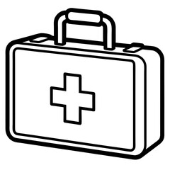 Obraz premium first aid kit