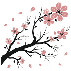 Floral & Plant Silhouette Vector illustration