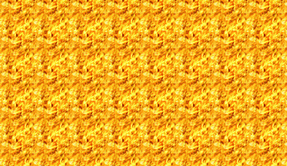 Seamless fire texture featuring high flames and intense heat, creating a dramatic and hazardous backdrop for various design applications, evoking energy and raw power