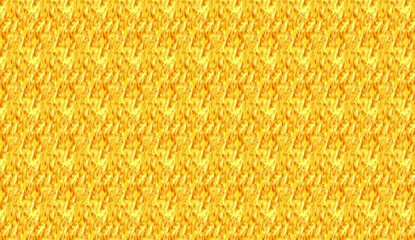 Fiery golden flames generating seamless texture, crafting vibrant dynamic background highlighting energy, heat, powerful visual concepts