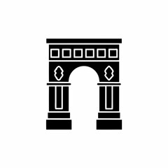 Fototapeta premium creative details Roman Arch Icon Vector Illustration