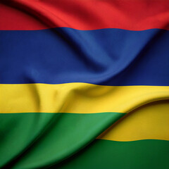 Obraz premium mauritius flag texture