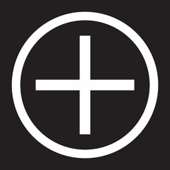 Set of flat square check mark, X mark, plus sign and minus sign icons, buttons isolated on a white background. EPS10 vector file