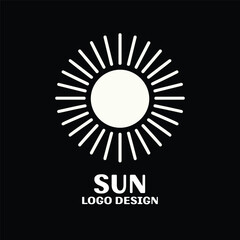 Sun Vector Logo Design