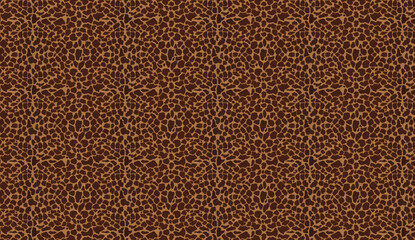 Seamless giraffe skin pattern displaying natural animal print texture, blending wild organic markings for backgrounds, textiles, and decorative design applications