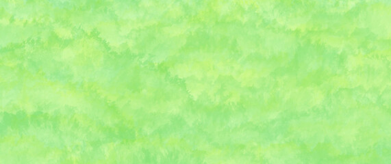 Abstract yellow green vector watercolor texture background with brushstrokes. Spring background. Summer illustration.