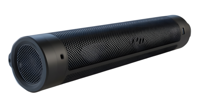 Portable Speaker with Mesh Cover and Sleek Design for Modern Audio Needs