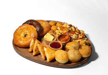 Dish on White Background 33