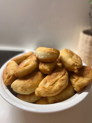 A selection of Delicious Homemade Pastries is beautifully Piled in a Bowl for enjoyment