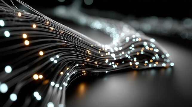 Fond d&rsquo;&eacute;cran digital futuriste &ndash; intelligence artificielle et r&eacute;seaux neuronaux