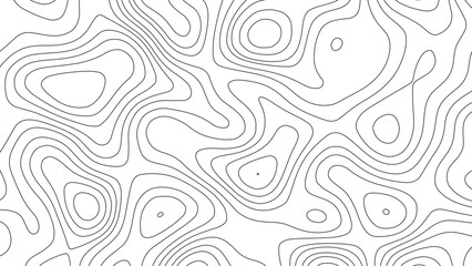 Topographic map contour background pattern. Abstract design with seamless pattern with lines topographic map. geographic contour map paper texture.