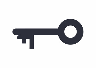 Key Symbol: A minimalist image of a vintage key, poised against a pure backdrop, symbolizes access, security, and unlocking potential.