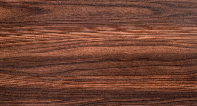 Dark brown wood texture background featuring natural grain patterns, ideal for design text or decoration. Realistic dark walnut table surface with ample negative space.