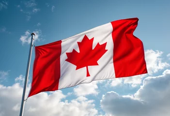 Photo sur Plexiglas flag of canada