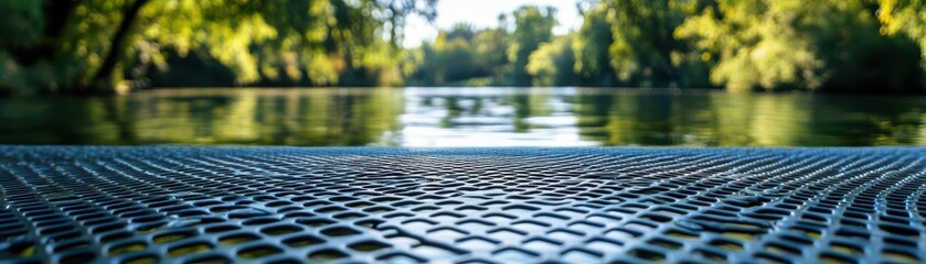 metal grill pattern flat design front view theme interior design water color vivid