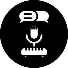 Chat Crafter vector icon style