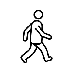 running man silhouette