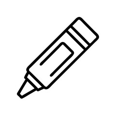vector illustration of a pencil icon