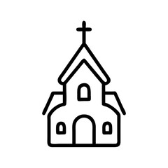 church icon vector illustration