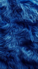 Obraz premium Blue Fur Texture Image