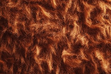 Naklejka premium Reddish-Brown Fiber Texture