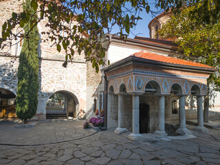 Fototapeta premium Medieval Bachkovo Monastery, Bulgaria