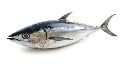 Fresh Whole Tuna Fish Ready for Culinary Preparation and Presentation