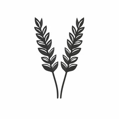 Wheatpaste - Vector icon, isolated on white background  -  