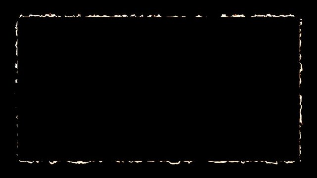 grunge frame for your text video