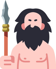 nomad (2) illustration on a white background    