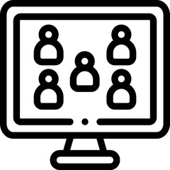 online illustration on a white background     