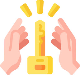 ownership illustration on a white background     